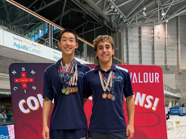 Dylan Xie and Lewis Jewel at CIS.
